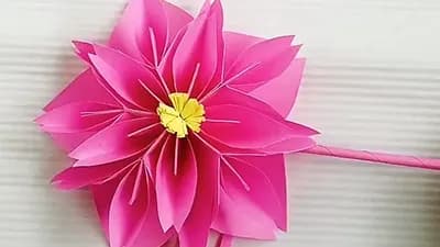 3D cvjetni origami